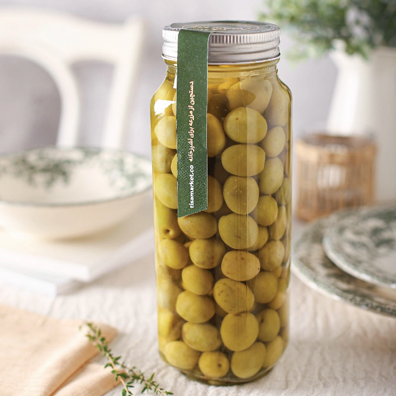 زیتون هسته دار شور - بکر (500 گرم)