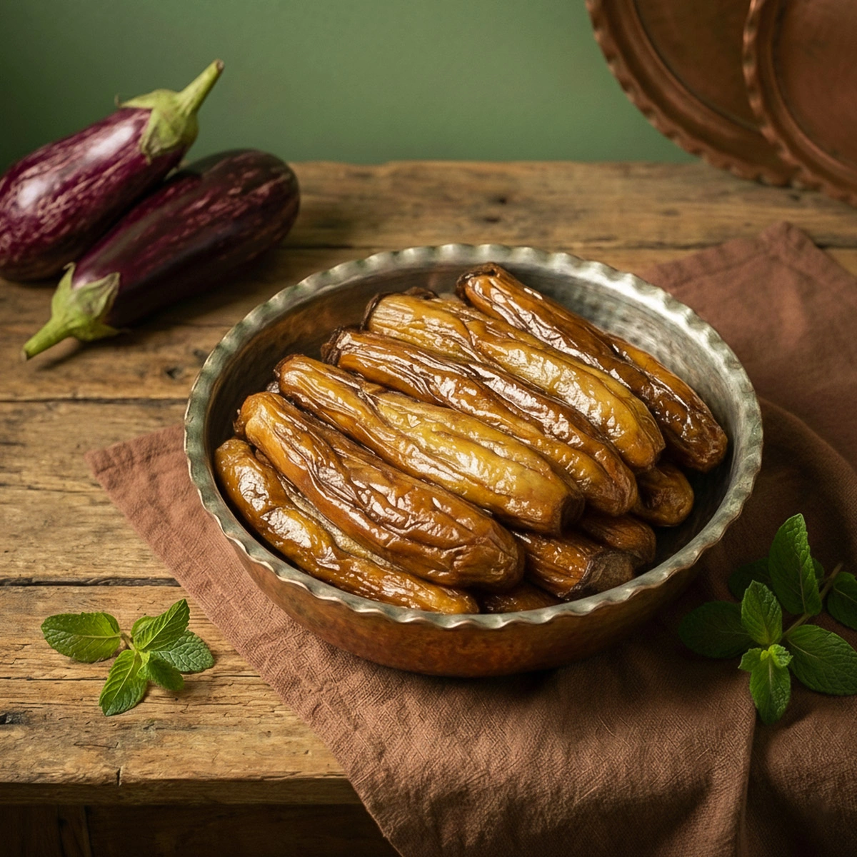 بادمجان سرخ شده(500گرم)