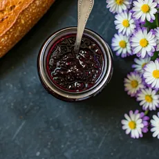 مربای تمشک جنگلی خانگی
