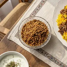 عدس درشت پخته محلی ایرانی(۷۰۰گرمی) - 