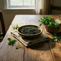 نعنا جعفری سرخ شده جیران