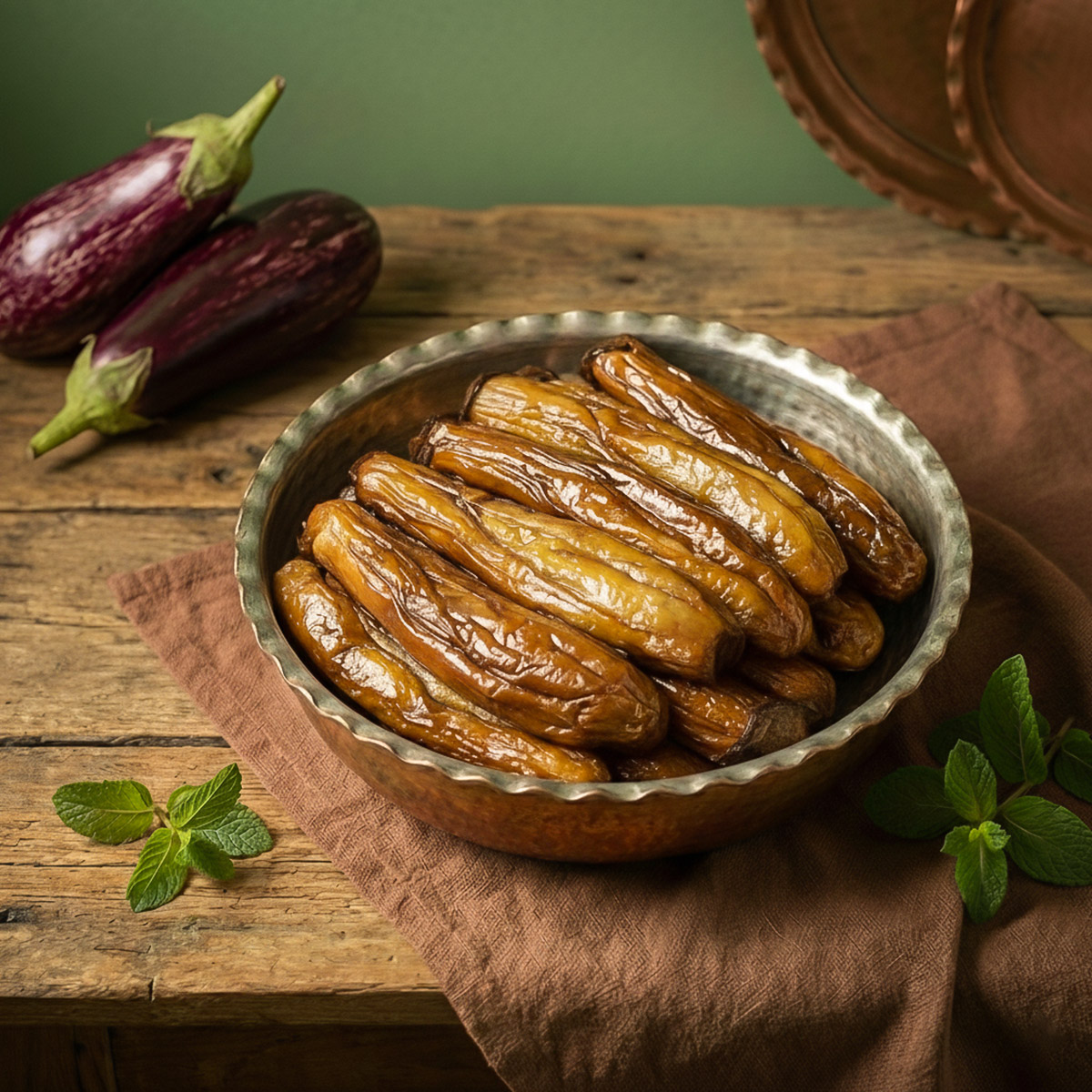 بادمجان سرخ‌شده (500گرم)