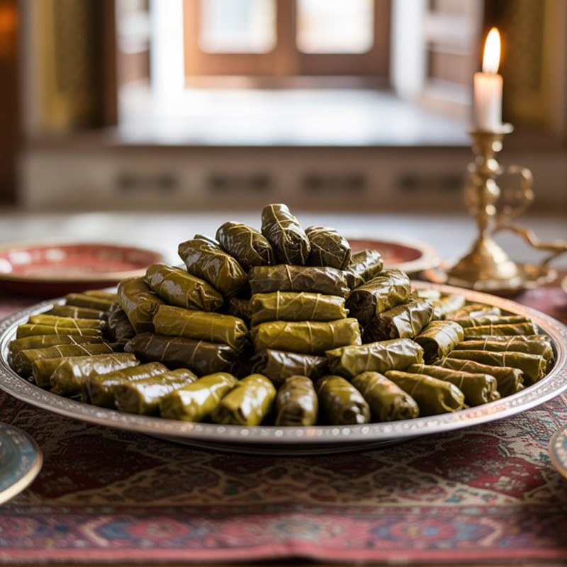 دلمه خانگی رول (500 گرمی)